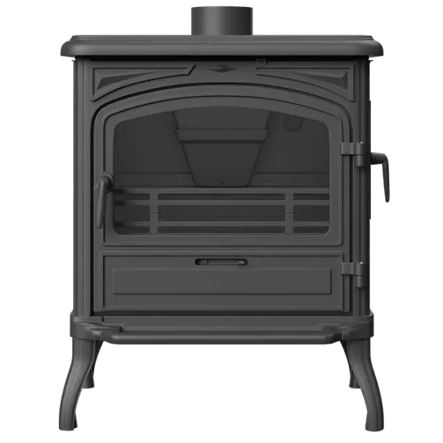 Ενεργειακή Σόμπα Ξύλου 10kW από Μαντέμι Premium EOS S13 ECO - KAWMET 3