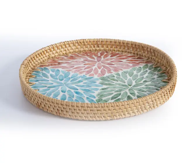 ΔΙΣΚΟΣ ΥΑΚΙΝΘΟΥ TRICOLOR D28X3,5 NEF-NEF HOMEWARE NATURAL 2
