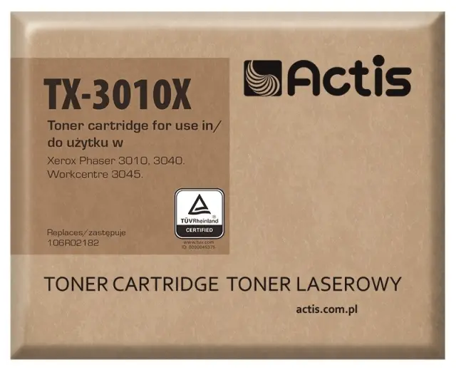 Actis TX-3010X Toner (replacement for Xerox 106R02182; Standard; 2300 pages; black)