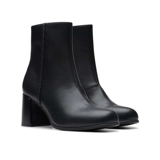 Clarks Keirsta Faye Black Black Leather - 39 2
