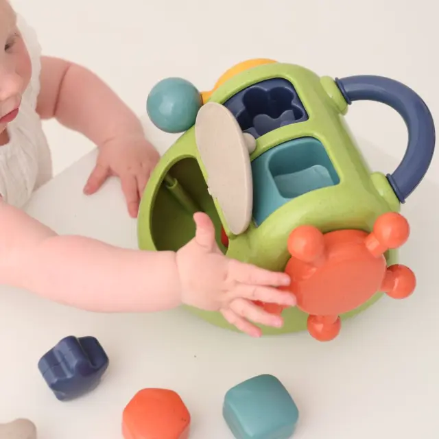 Tolo Toys: Κουτί δραστηριοτήτων με σχήματα από βιοδιασπώμενο πλαστικό (12+ μηνών) TL-76010 3