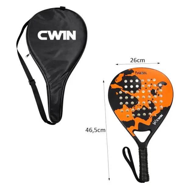 Ρακέτα Padel με Θήκη Μεταφοράς 46,5cm - Padel Racket 0182012 2