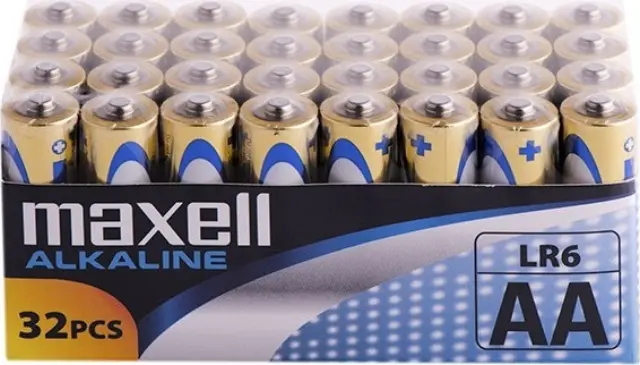 Αλκαλική Μπαταρία Maxell Alkaline LR6/AA Alkaline Battery 32τμχ (M49025AA) (MAX49025AA) 2