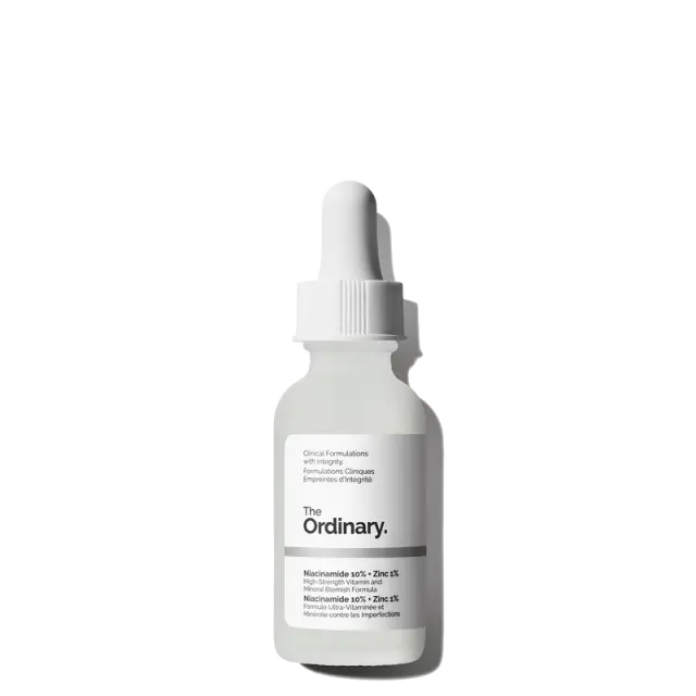 The Ordinary Niacinamide 10% + Zinc 1% ορός προσώπου για λάμψη 30ml