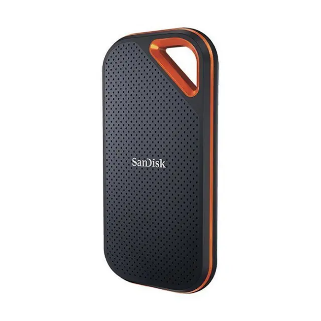 Sandisk Extreme PRO Portable SSD V2 4 TB, external SSD (black/orange, USB-C 3.2 Gen 2x2 (20 Gbit/s)) 3