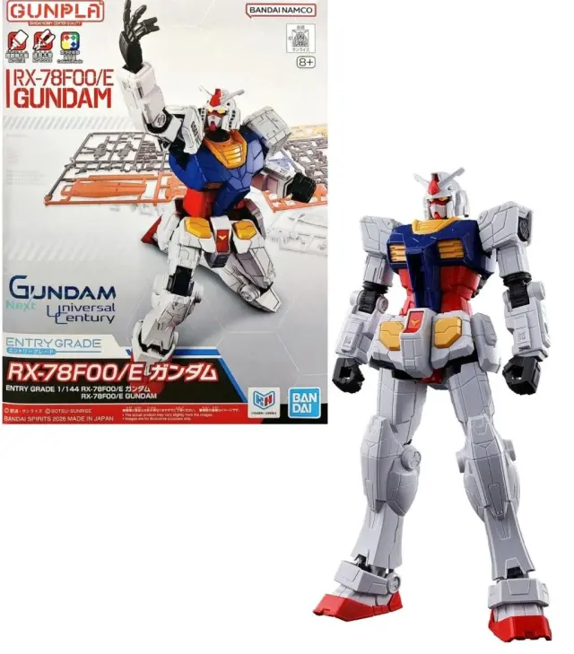 Gundam - Entry Grade 1/144 - RX-78F00/E Gundam 2