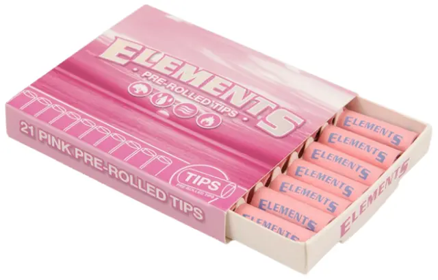 Elements Tips Pre-Rolled Τζιβάνα Pink - Προτυλιγμένη
