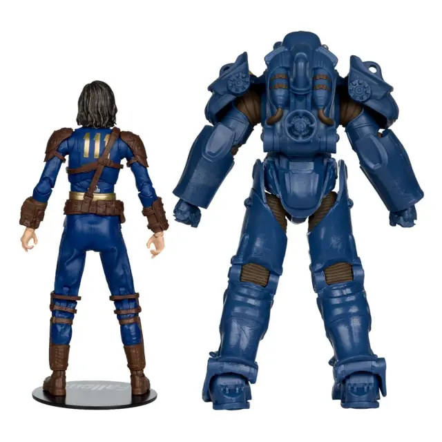 Mc Farlane Φιγούρα FALLOUT 4: T-60 Vault tec + Sole Survivor 2 Figure Set 18cm 3