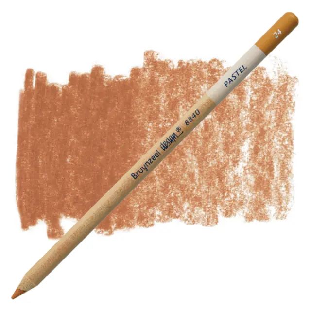 Μολύβι Παστέλ Bruynzeel Design - 24 Burnt Sienna