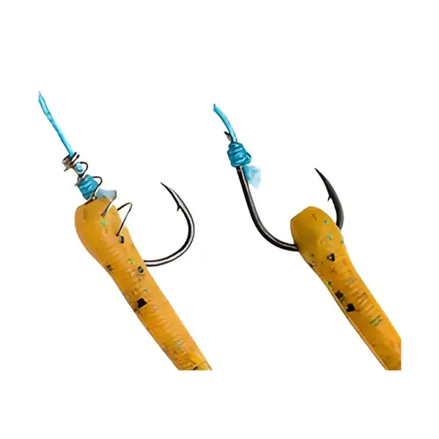 Σιλικονούχα Ecogear Jukusei Tairaba Aqua Kuwase Curly Slim 7.5cm #J08 3