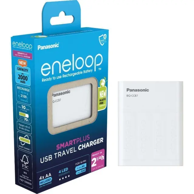 Panasonic R6/AA Eneloop 2000mAh BK-3MCDE (PAN19799)