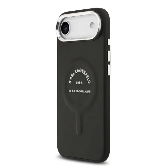 Karl Lagerfeld PU RSG Logo MagSafe Case for iPhone Air Black 2