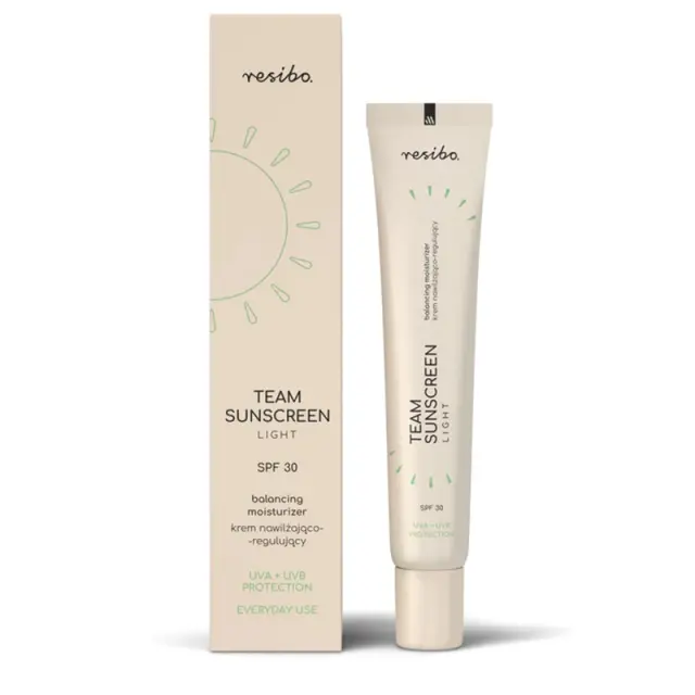 Resibo Team Sunscreen Tinted Moisturising Cream SPF30 40ml