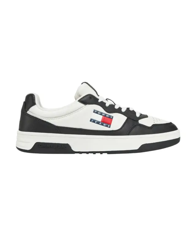 Tommy Hilfiger - Ανδρικά Sneakers Cupsole Leather Ess EM0EM01443-YBL Μαύρο