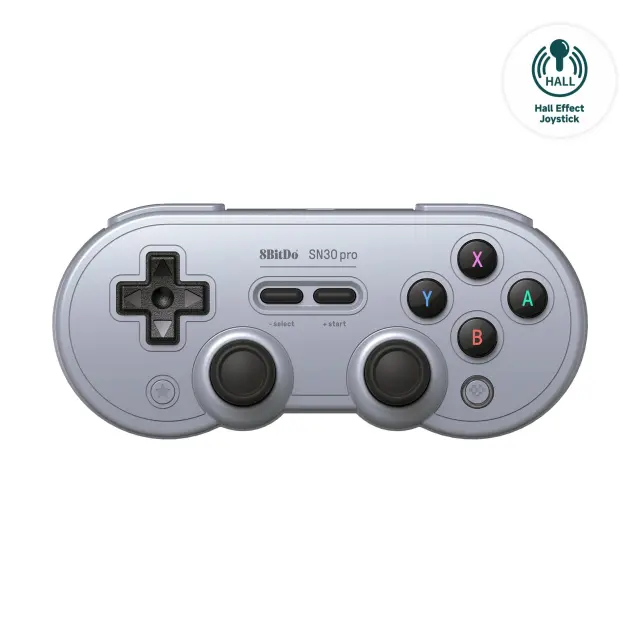 8BitDo SN30 Pro Gamepad HallEdGray Nintendo Switch