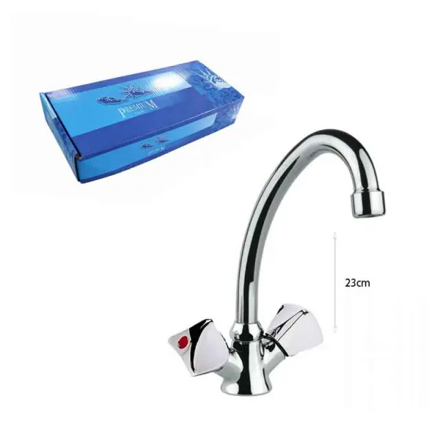 Μπαταρία Κουζίνας Δίχειρη - Kitchen Faucet Double Handle 18045 3
