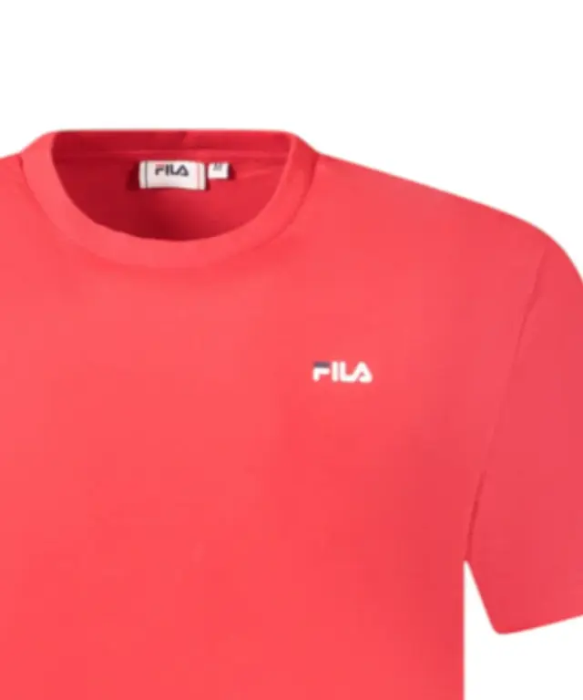 Fila - Ανδρικό T-shirt Laas FAM0874-30002 Κόκκινο 3