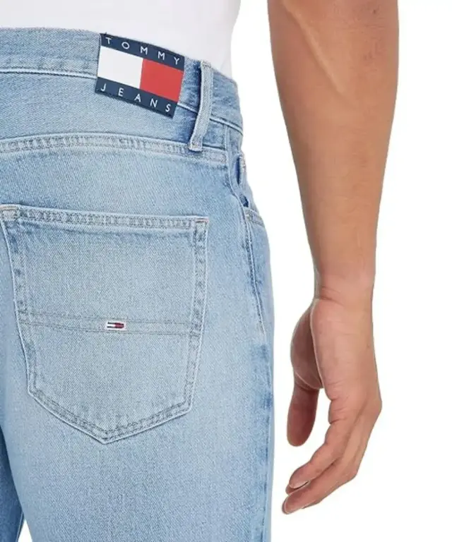 Tommy Hilfiger - Ανδρικό Παντελόνι Τζιν Ελαστικό Dad Tapered Regular Fit DM0DM20200-1AB Μπλε 3