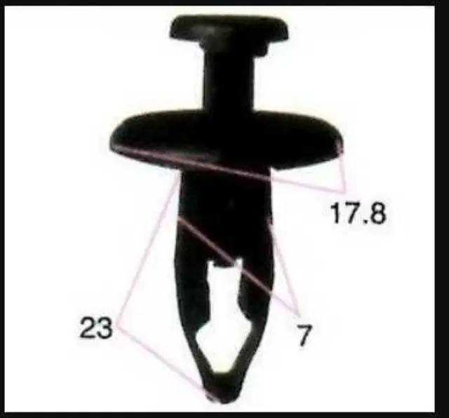 Σετ συνδετήρες αυτοκινήτου - 1286 - 20pcs - 119230 2