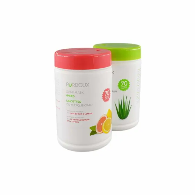 Πανάκια Καθαρισμού Μασκών CPAP Grapefruit & Lemon Choice One Medical 2