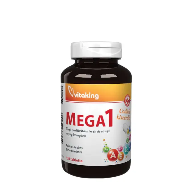 Vitaking Mega-1 Multivitamin 120 Tablets
