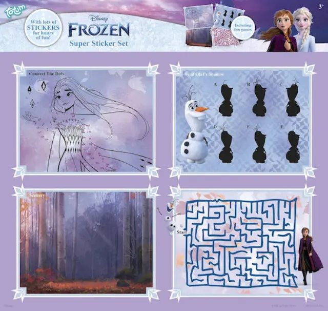 Totum Frozen Super Stickerset (TT681521) 3