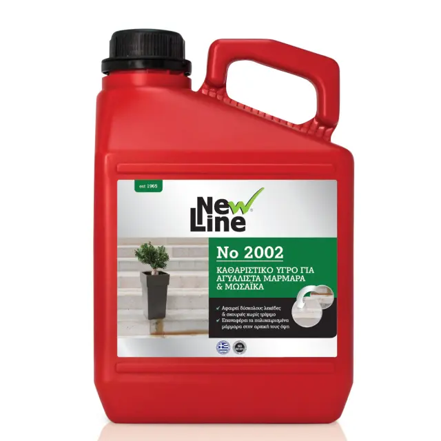 Καθαριστικό Μαρμάρων Και Μωσαϊκών NEW LINE MARBLE No 2002 3lt