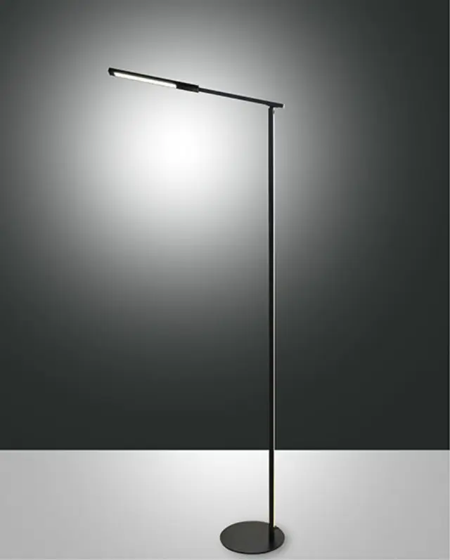 Ideal 3550-11 φωτιστικό δαπέδου Μαύρο