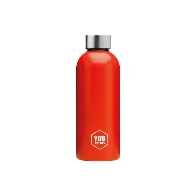 You Bottles Ανοξείδωτο Μπουκάλι Θερμός / Thermos Bottle 500ml (3 χρώματα) - Κόκκινο