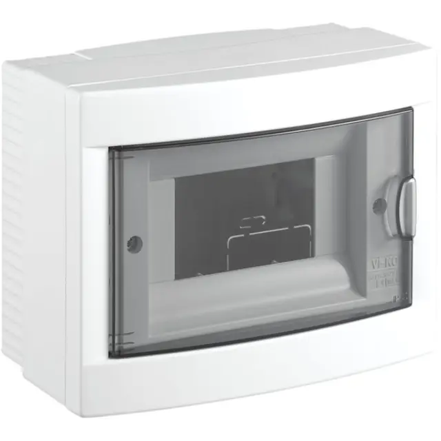Surface Mounted MCB Box Colorless - General Surface Mounted Dist. Box 6 Gang - H F