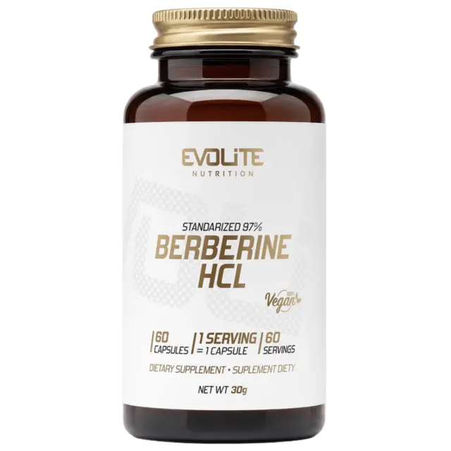 Evolite Nutrition Berberine HCL 400mg (60caps)
