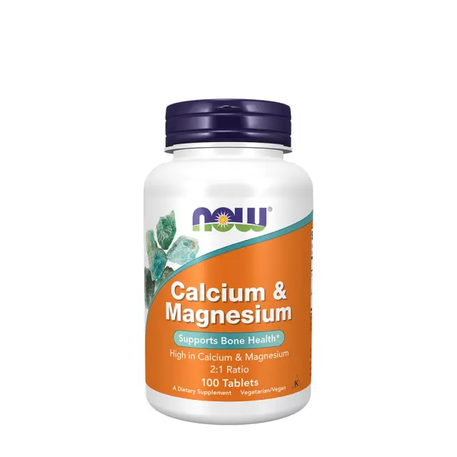 Now Foods Calcium & Magnesium 100 Tablets