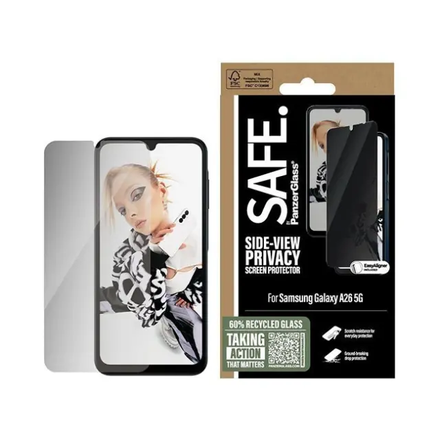 PanzerGlass Privacy Screen Protector Samsung Galaxy A26 5G SAFE