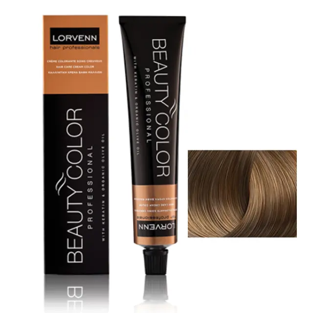 Lorvenn Beauty Color Professional 70ml 8.71-Ξανθό Ανοικτό Καφέ Σαντρέ