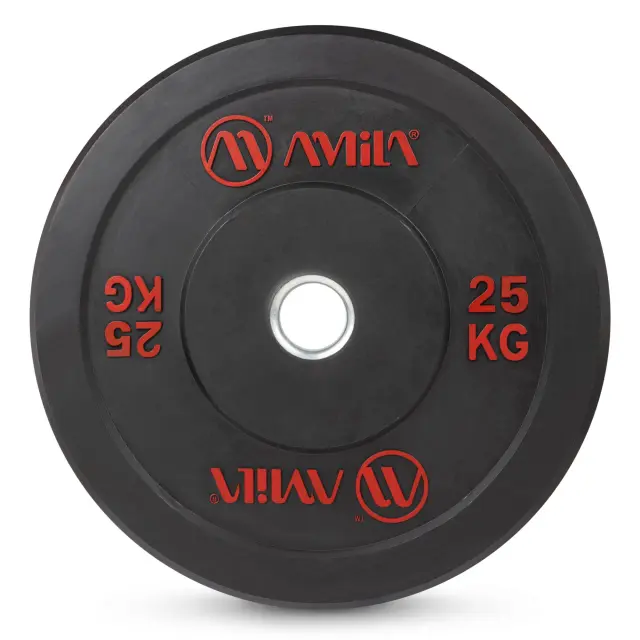 Δίσκος AMILA Black R Bumper Slim 50mm 25Kg (84835)