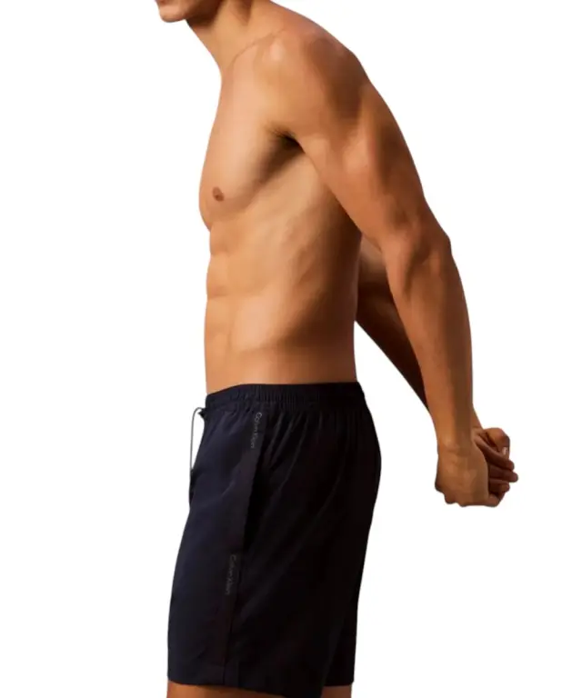 Calvin Klein - Ανδρικό Μαγιό Σορτς Core Solid LV00N61002-0PP Μπλε Σκούρο 3