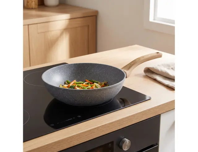 Τηγάνι Wok 5five με αντικολλητική επίστρωση - 28cm 120071A