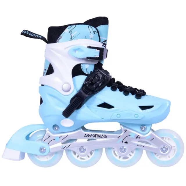 ΑΘΛΟΠΑΙΔΙΑ 10306 Αυξομειούμενα Πατίνια/Roller Skates 2 σε 1 - Μέντα Μέντα - 35-38 3