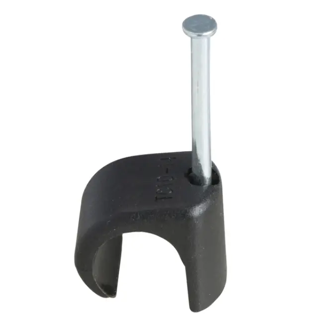 Nail clip Thorsman TC 10-14mm 2×30mm black set 100 pcs