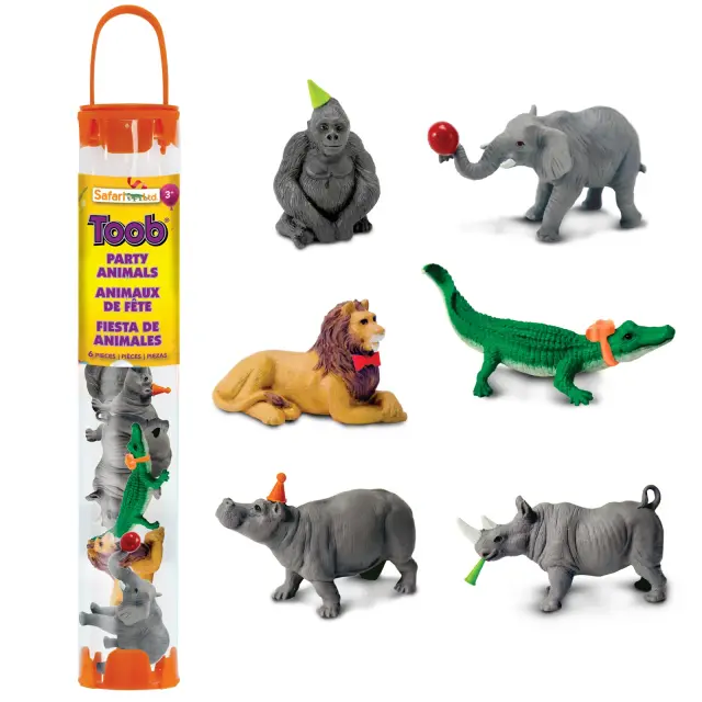Safari Ltd Μινιατούρες Party Animals Designer TOOB (3+ ετών) 101082