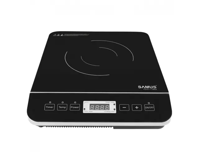 Ηλεκτρική Επαγωγική Εστία Samus PSVFI-11BG2 με ισχύ 2000W και 1 ζώνη μαγειρέματος PSVFI-11BG2 3