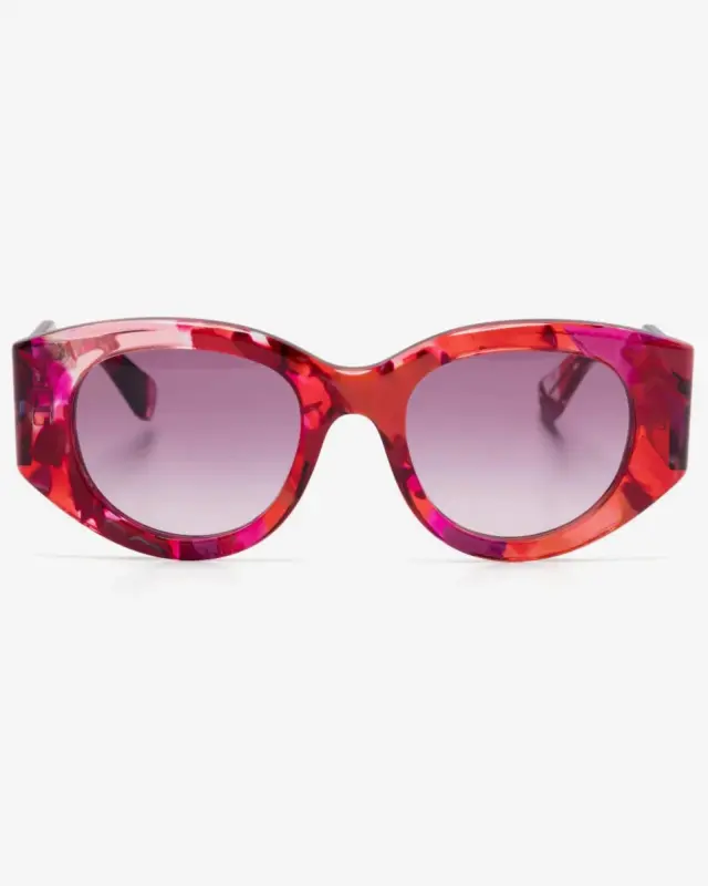 Chloé CH0251S 007 Γυναικεία Γυαλιά Ηλίου Κόκκινα/Μωβ - 51 mm 3