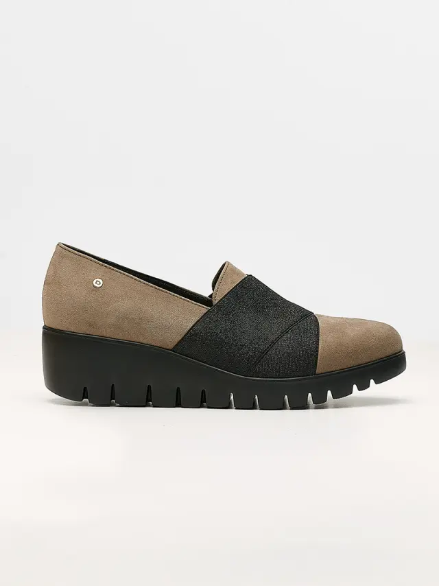 Donna Serena Μοκασίνια-Loafers Γυναικείο δέρμα Nubuck Καφέ DSE/9525 TERRA 3