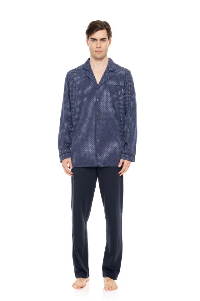 W-M735 - Type - PYJAMA GREEN GEO - L