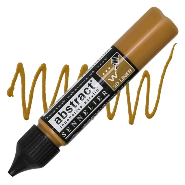 Ακρυλικό 3D Liner Sennelier Abstract 252 Yellow Ochre - 27ml