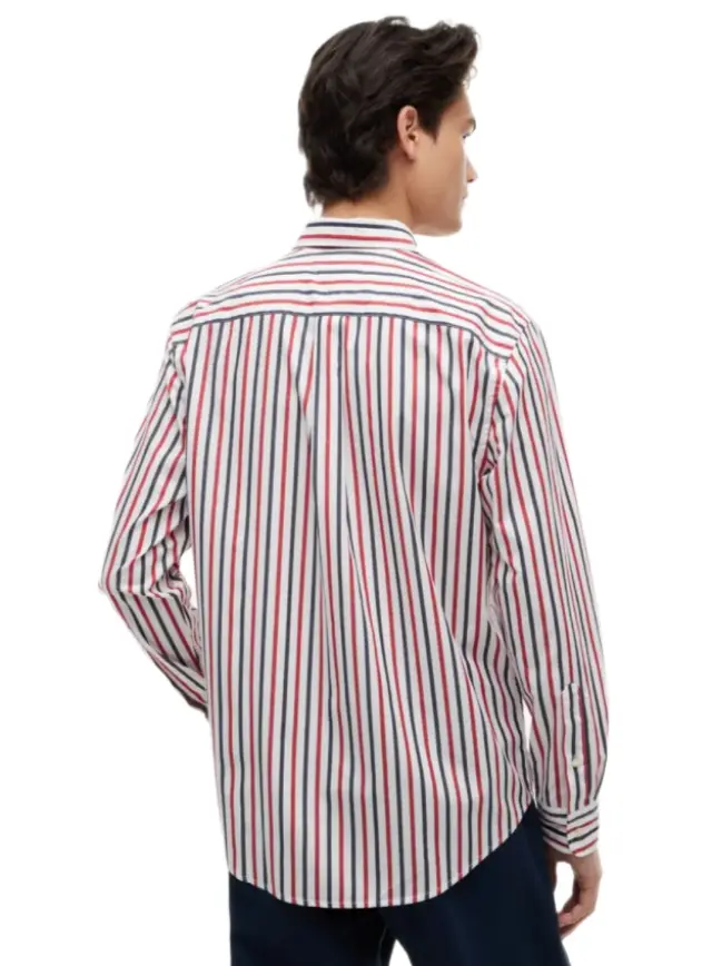 TommyHilfiger ανδρικό ριγέ πουκάμισο FLEX MW0MW43315-2 2