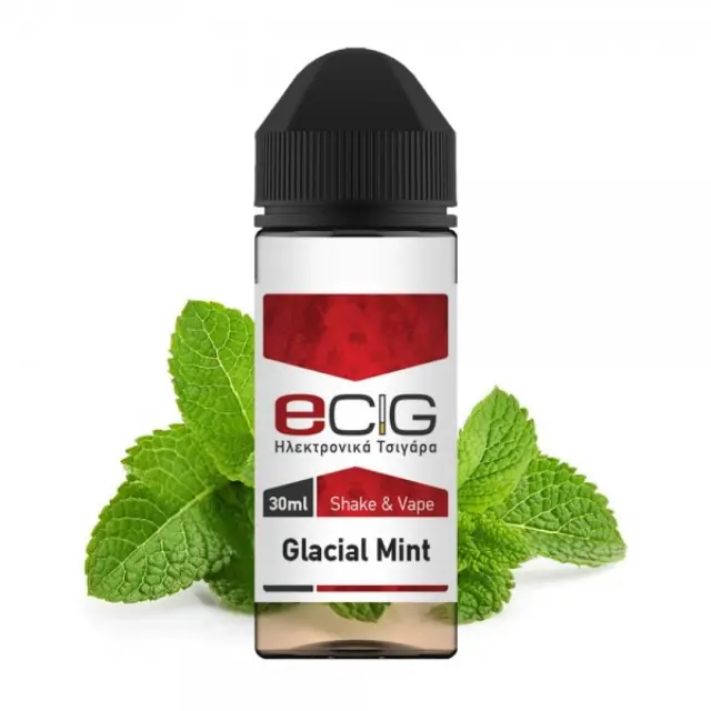 eCig Glacial Mint +Plus - White Label SNV 30ml / 120ml
