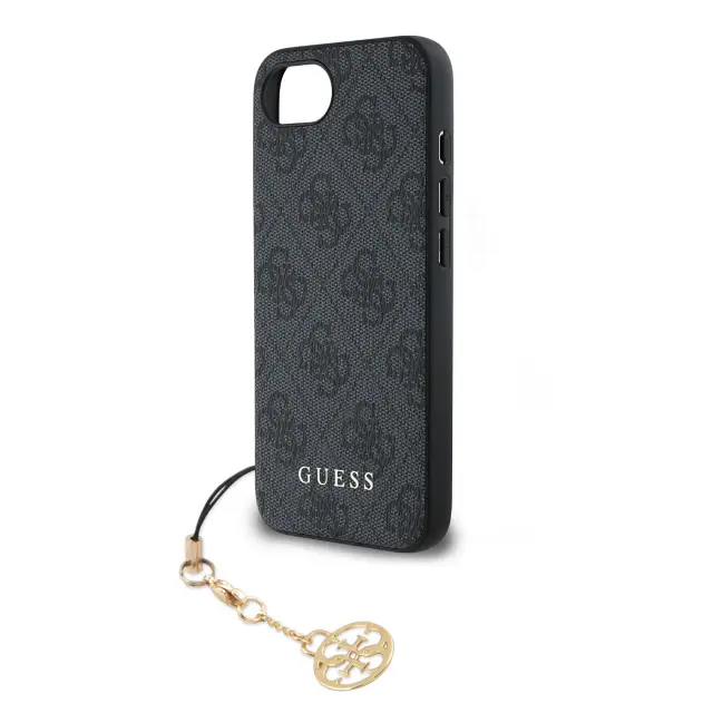 Guess 4G Charm Case for iPhone 16e/17e Tone on Tone Grey 3