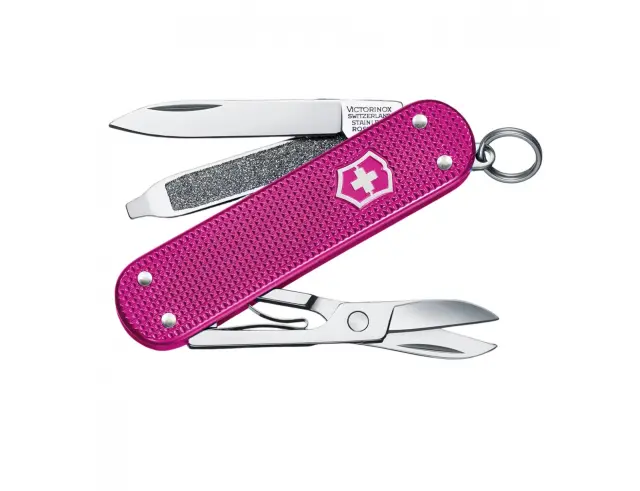 Ελβετικός Σουγιάς Victorinox Classic SD Alox με 5 λειτουργίες και μήκος 5.8cm - Flamingo Party0.6221.251G
