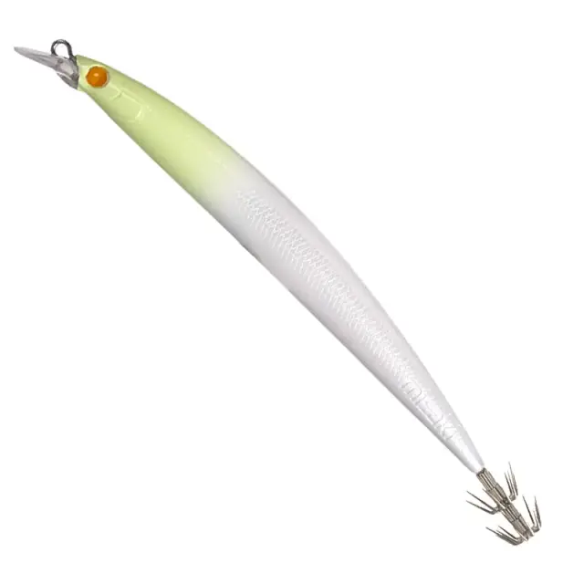 Καλαμαριέρα Misaki Squid Minnow – Τεχνητό Trolling για Καλαμάρια 160mm MISM16/GH Glow Head - Glow